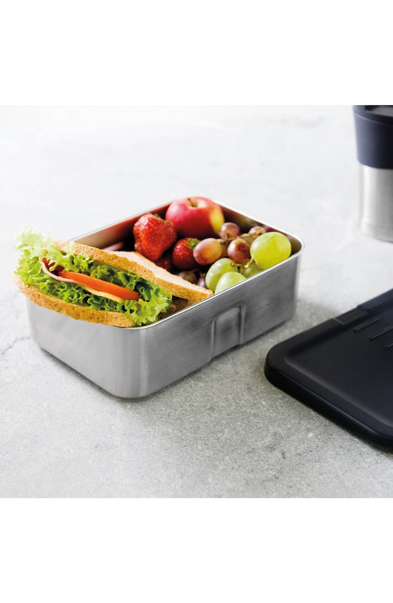 BergHOFF Essentials 6-Piece Lunch Box Set, Alternate, color, Silver