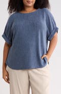 MAX STUDIO Dolman Short Sleeve Top