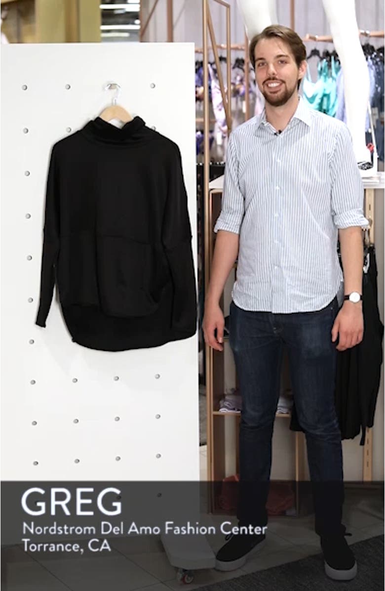 Cozy Slacker Poncho Top, sales video thumbnail