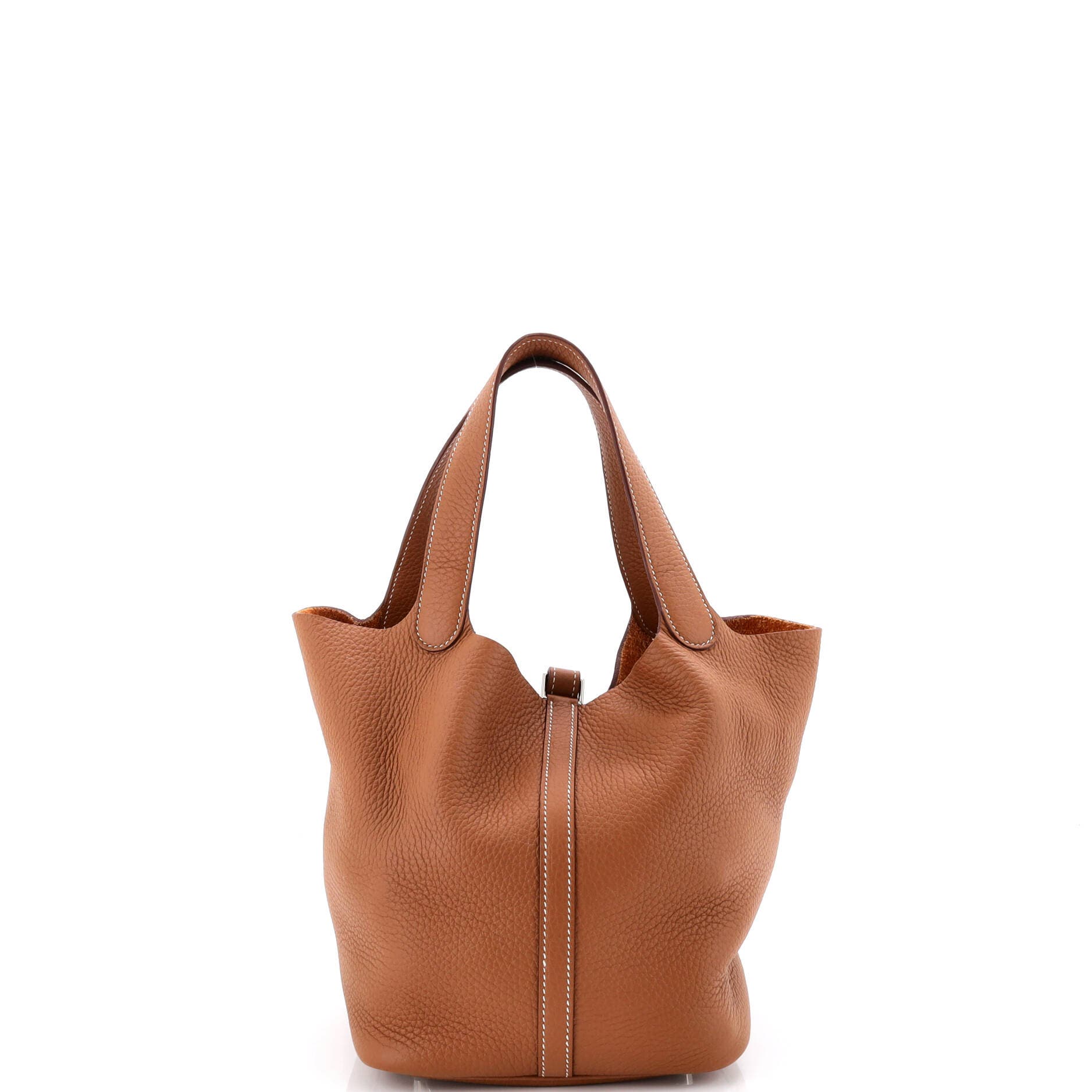 Pre-Owned Hermes Picotin Lock Bag Clemence MM, Alternate, color, 