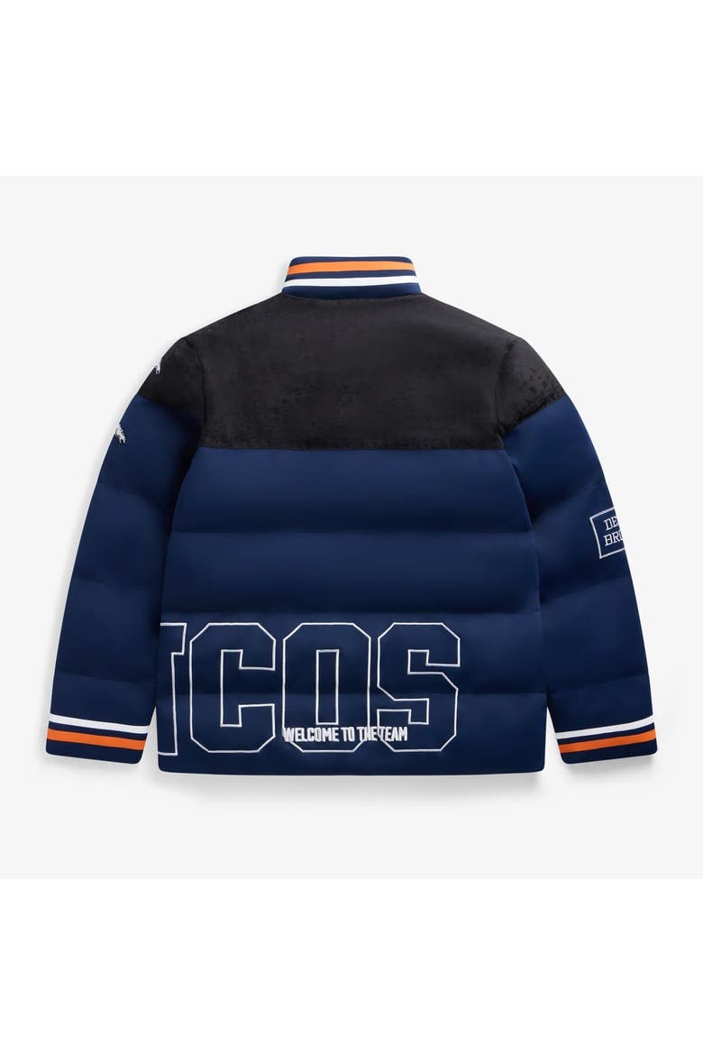 Unisex  Navy Denver Broncos Team Puffer Jacket, Alternate, color, Navy