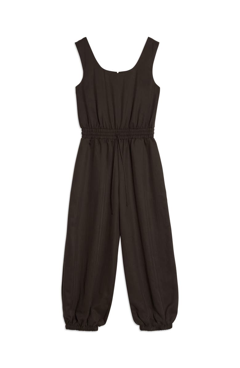 Albaray Tencel Balloon Leg Jumpsuit, Alternate, color, Chocolate