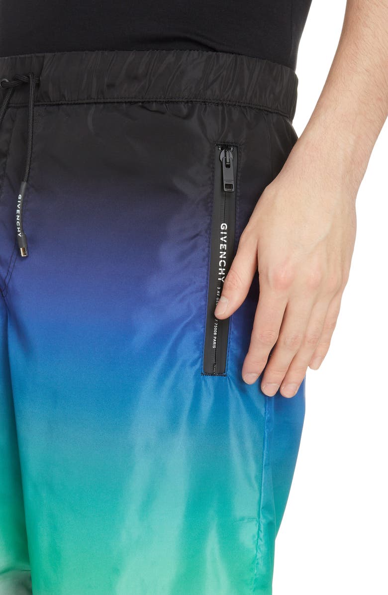 Givenchy Drawstring Waist Jogger Shorts, Alternate, color, 