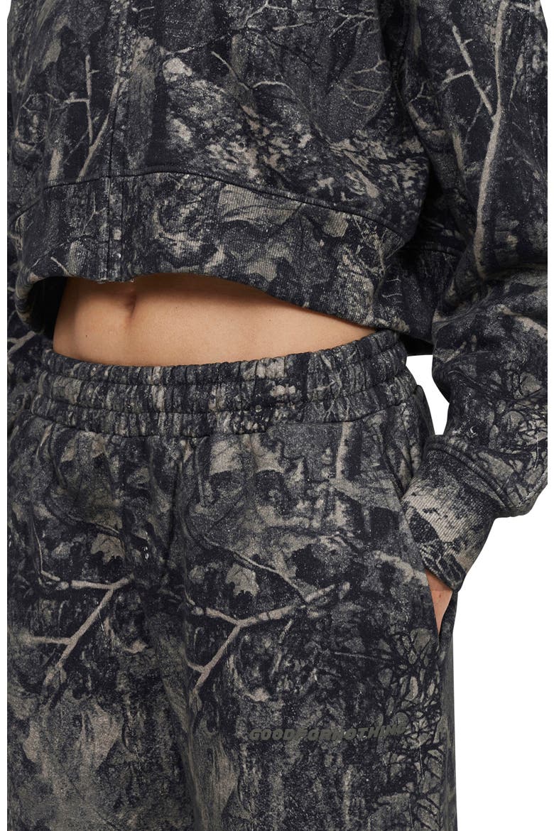 Woodland Blackout Camo Baggy Jogger, Alternate, color, Camo