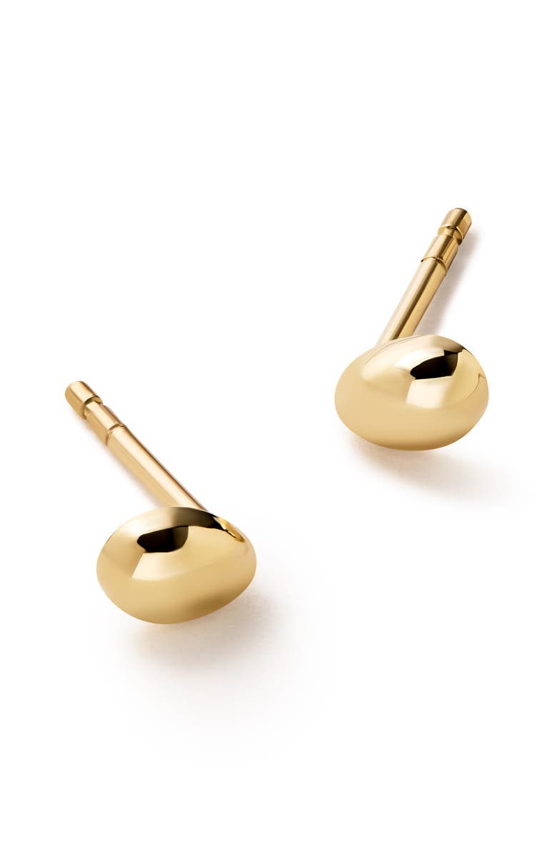 Ana Luisa Gold Stud Earrings - Gold Mini Teardrop Studs, Alternate, color, Gold