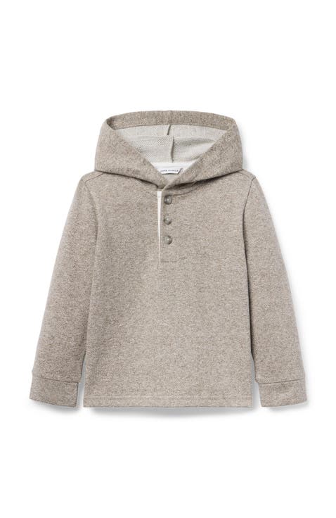Herringbone Hooded Sweatshirt (Toddler)