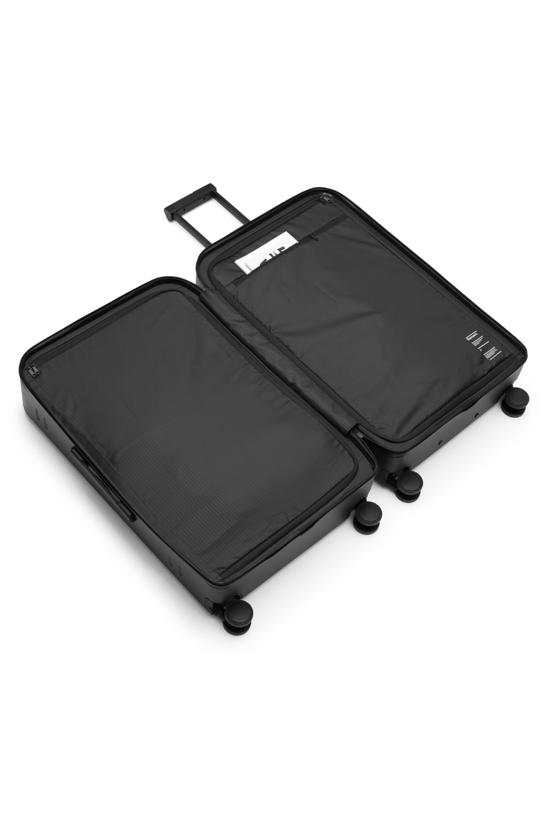 Ramverk Compact Hard-Shell 31 Inch Checked Luggage Spinner With Zipper, Alternate, color, Black Out