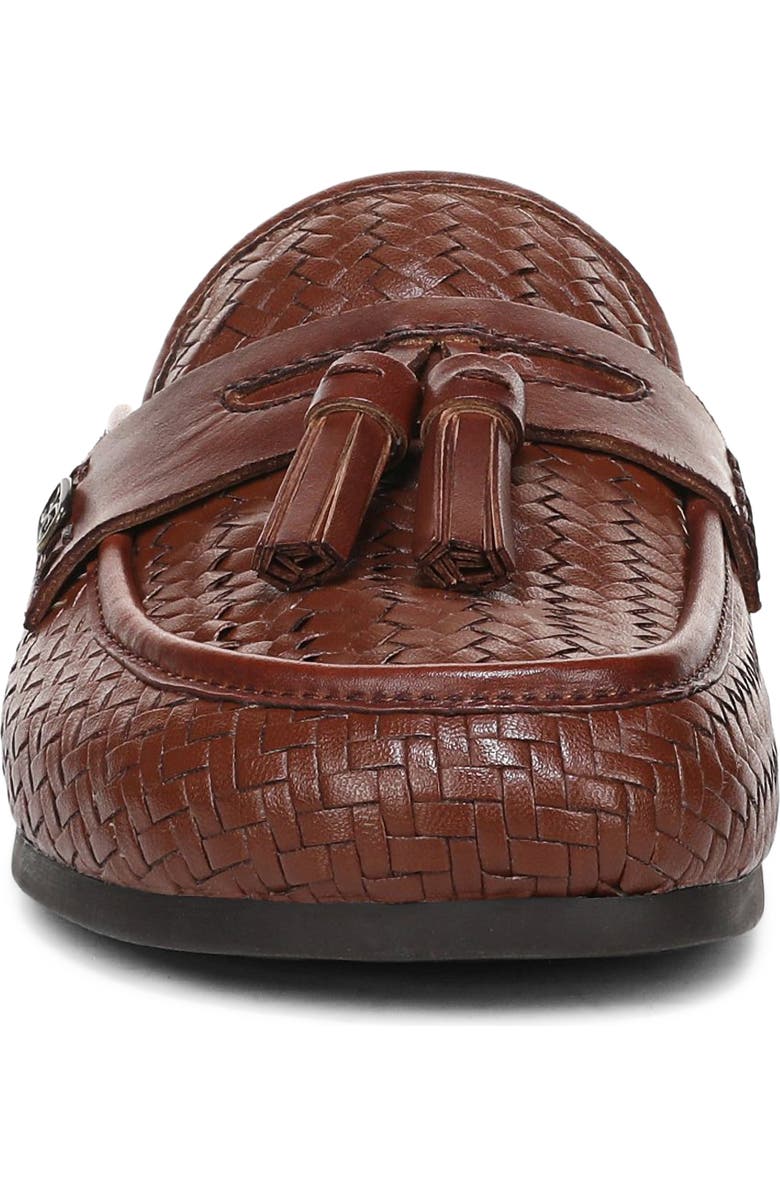 Sam Edelman Astrid Weave Tassel Loafer Mule, Alternate, color, Chestnut Brown