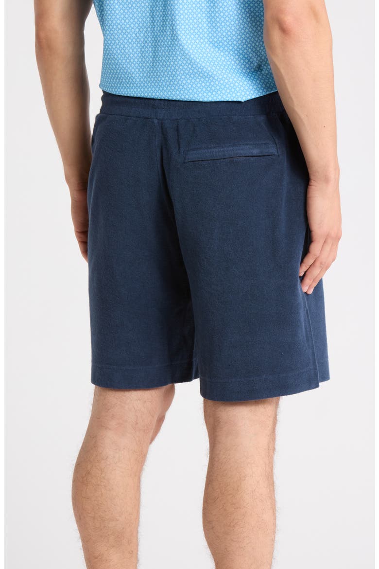 Cotton French Terry Shorts, Alternate, color, NAVY