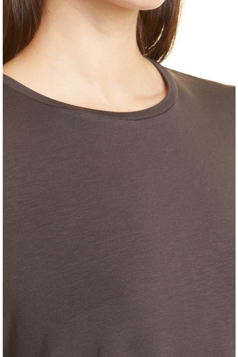 Crewneck T-Shirt, Alternate, color, ESPRESSO