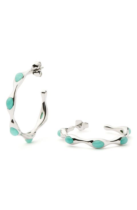 Medium Magma Hoop Earrings