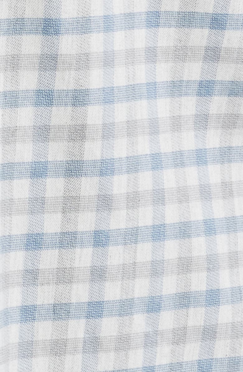 Rails Vance Check Cotton Blend Button-Down Shirt, Alternate, color, Charcoal Blue Check