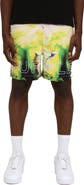 PURPLE BRAND Wordmark Water Repellent All Around Performance Shorts