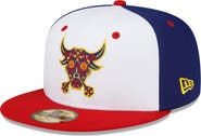New Era Men's New Era White/Red Durham Bulls Copa De La Diversion 59FIFTY Fitted Hat