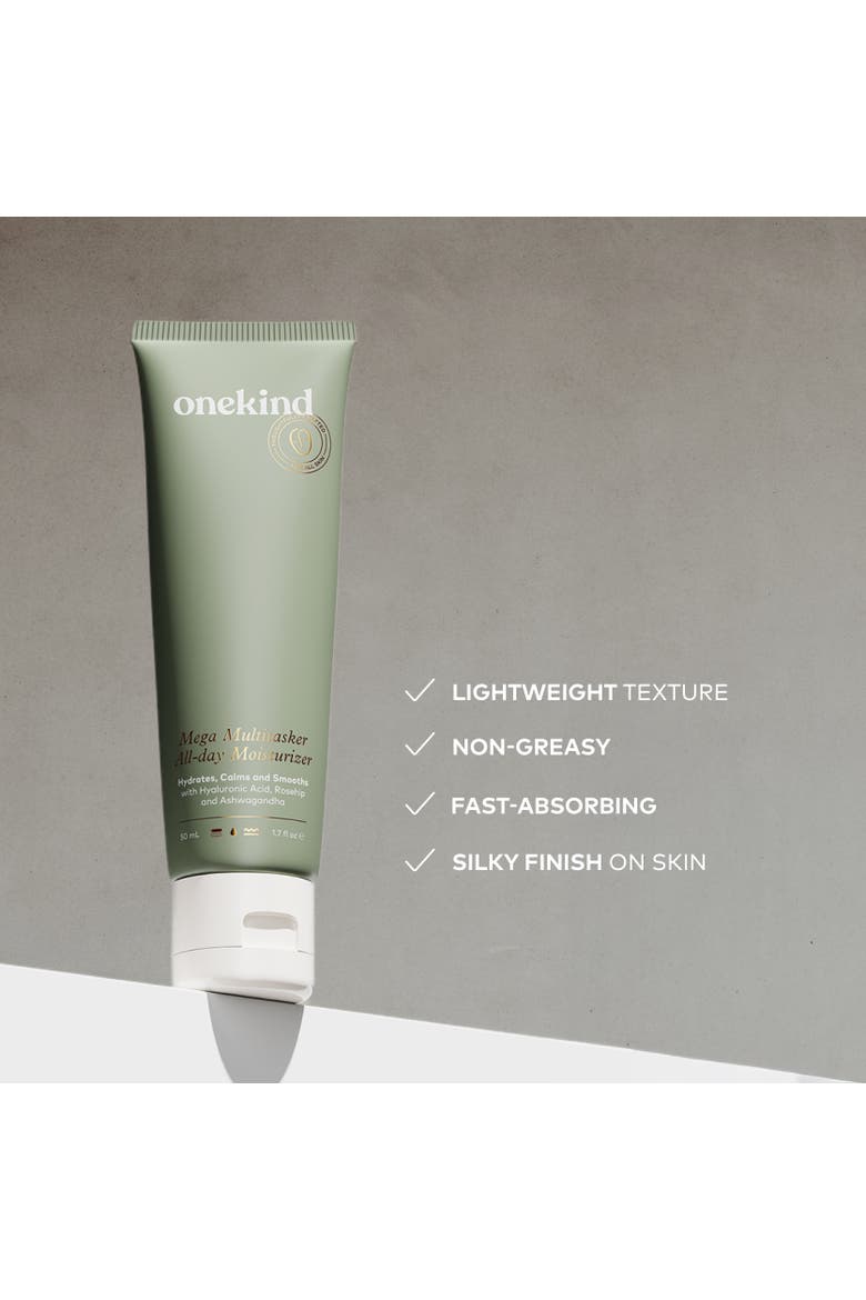 Mega Multitasker Lightweight Antioxidant Daily Face Moisturizer with Hyaluronic Acid, Alternate, color, None