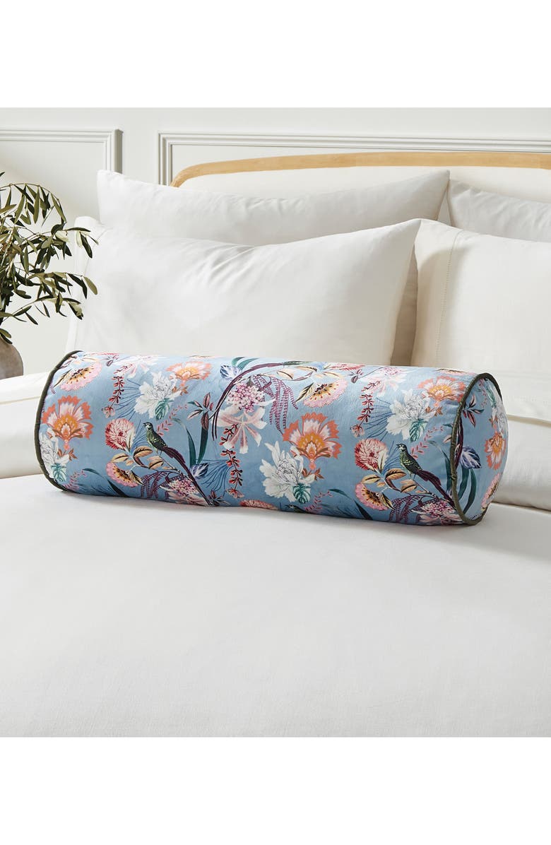 Ted Baker Tropical Birds Bolster Pillow, Alternate, color,