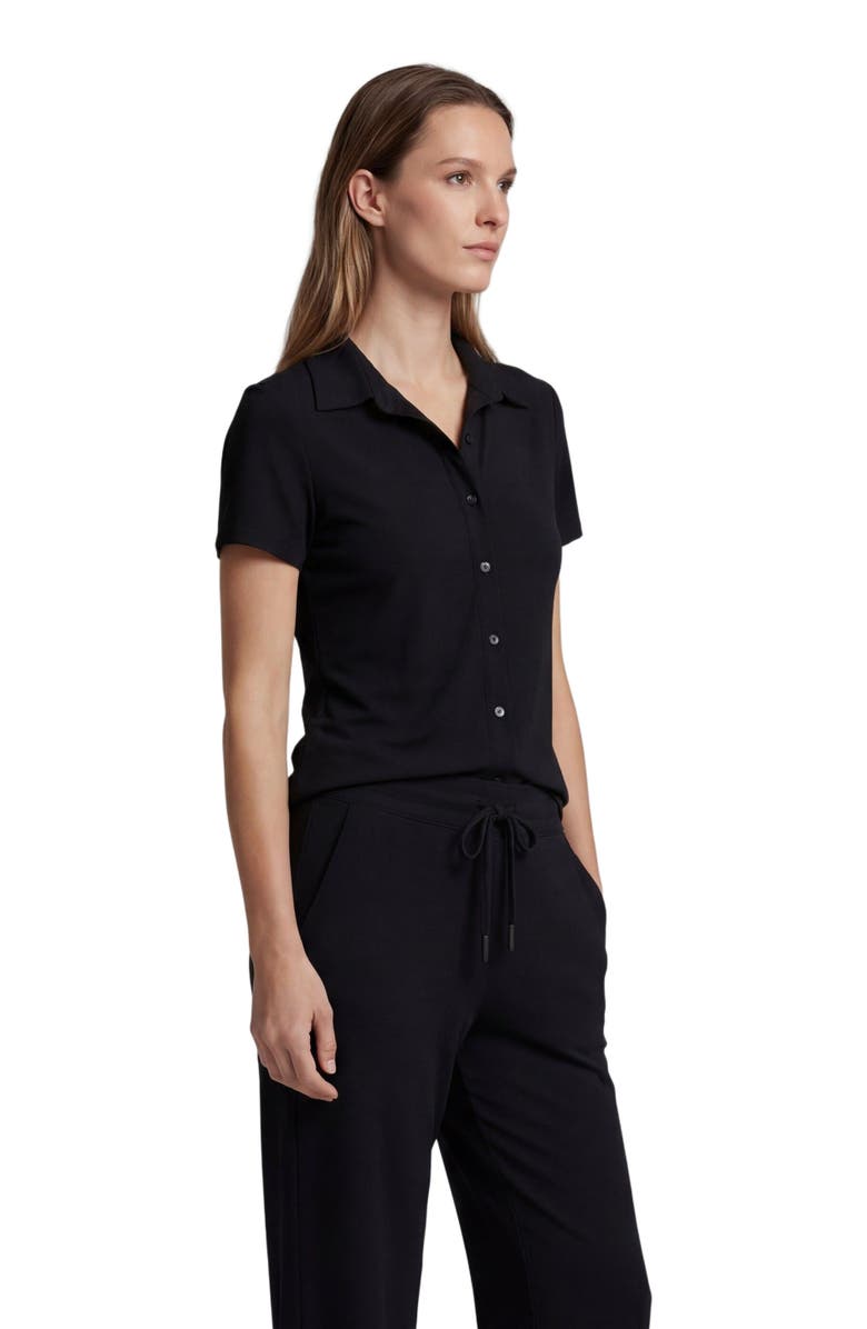 Lords of Harlech Womens Button-Up Shirt, Alternate, color, Black