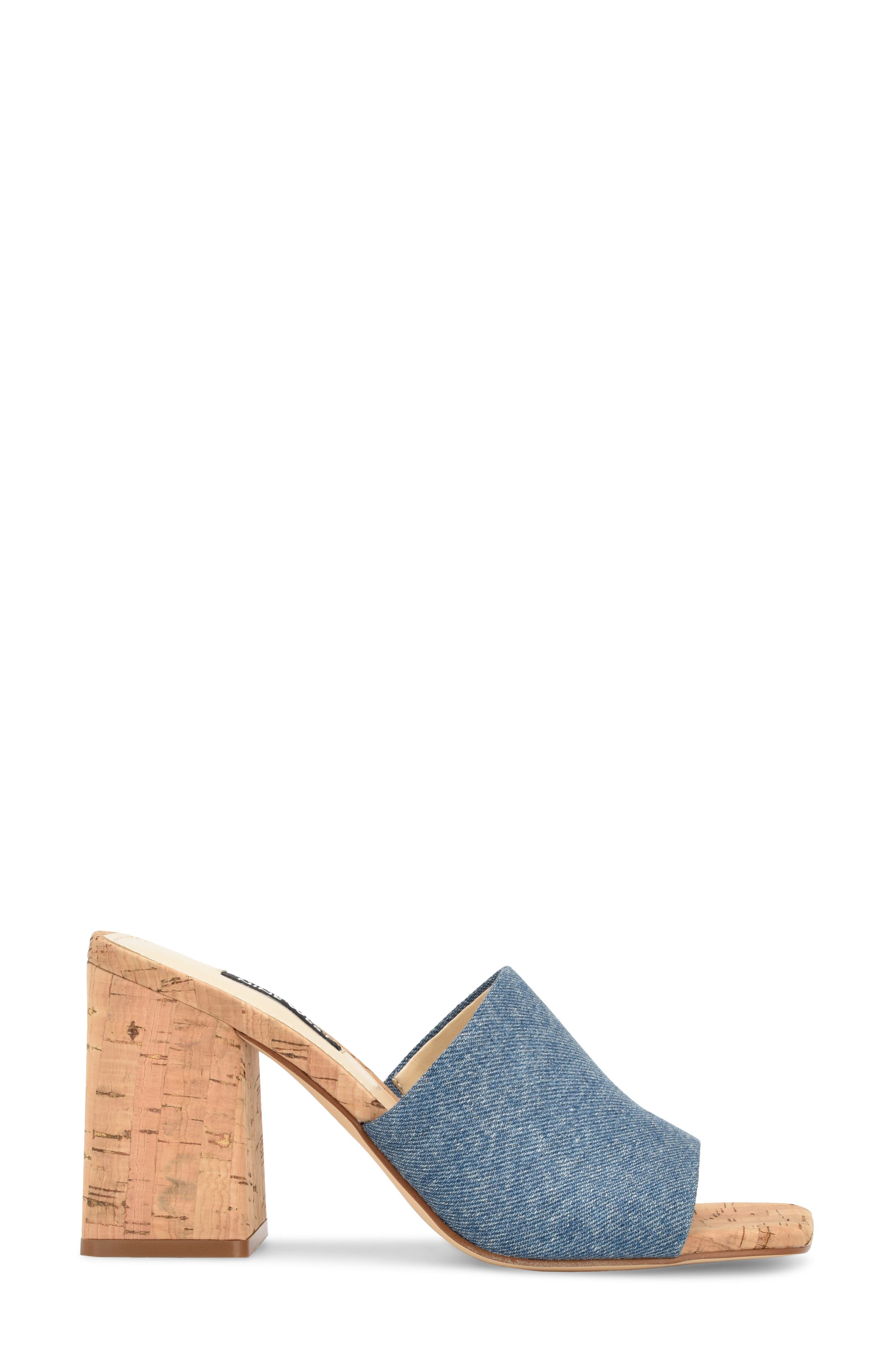 NINE WEST Women's Itzel3 Heeled Sandal - Asymmetric Straps, Round Toe Dress Sandals - View #3