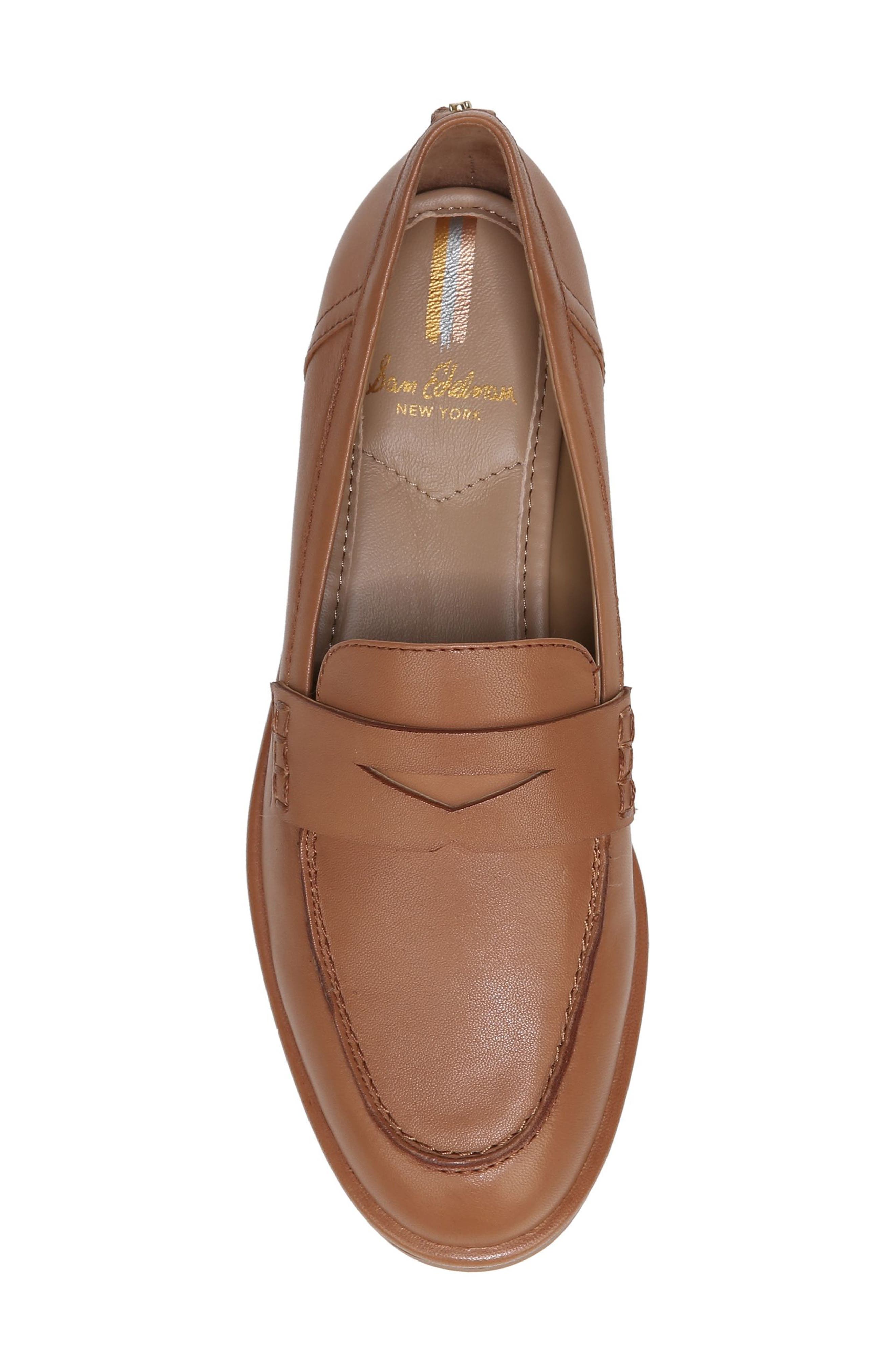 Birch Penny Loafer, Alternate, color, BROWN
