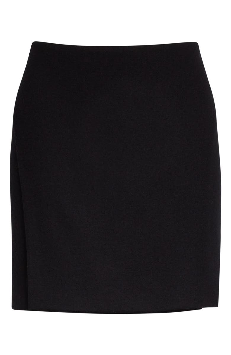 Vince Panel Wool Blend Skirt, Alternate, color, Black