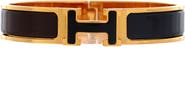 Pre-Owned Hermes Clic H Bracelet Enamel Narrow