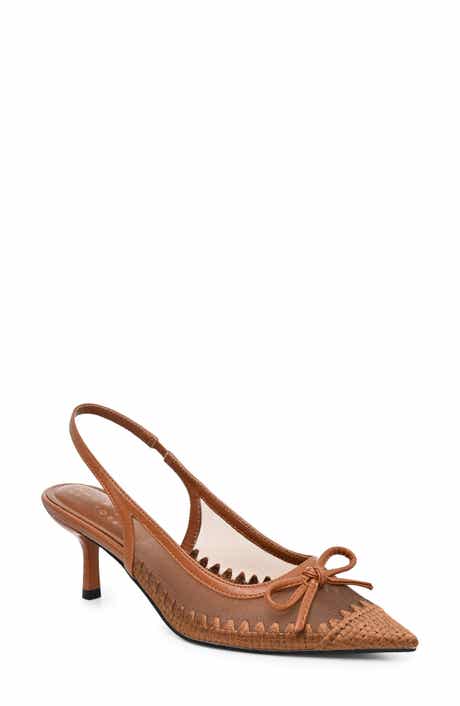 Pointed Toe Slingback Pump
