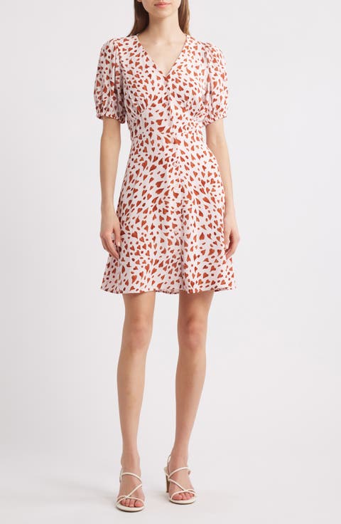Heart Print Dress