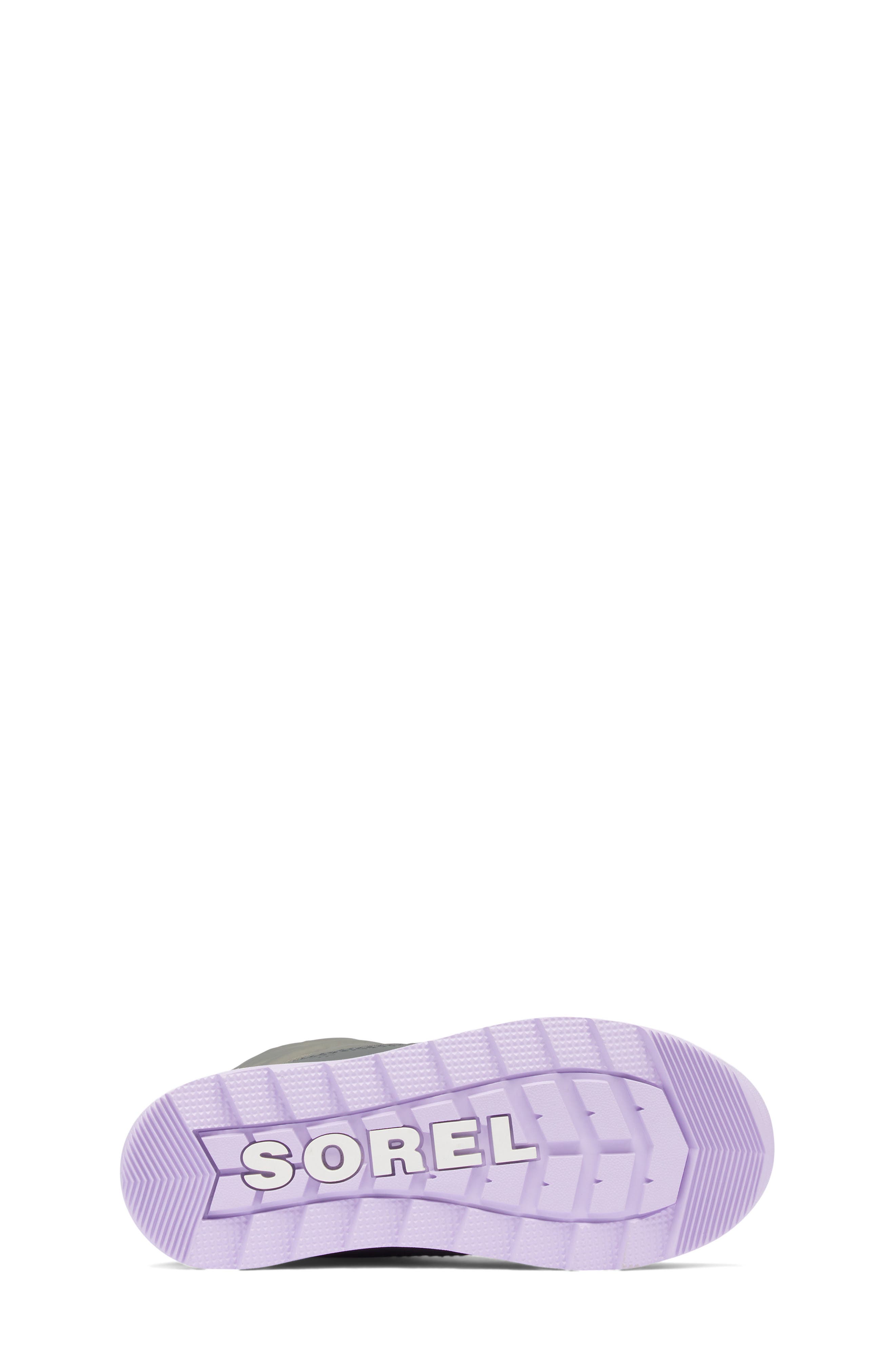 SOREL Kids' Whitney II Plus Waterproof Snow Boot, Alternate, color, Quarry/ Lavender Cloud