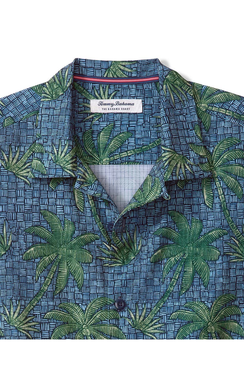 Tommy Bahama Bahama Coast Palma Rattan IslandZone<sup>®</sup> Camp Shirt, Alternate, color,
