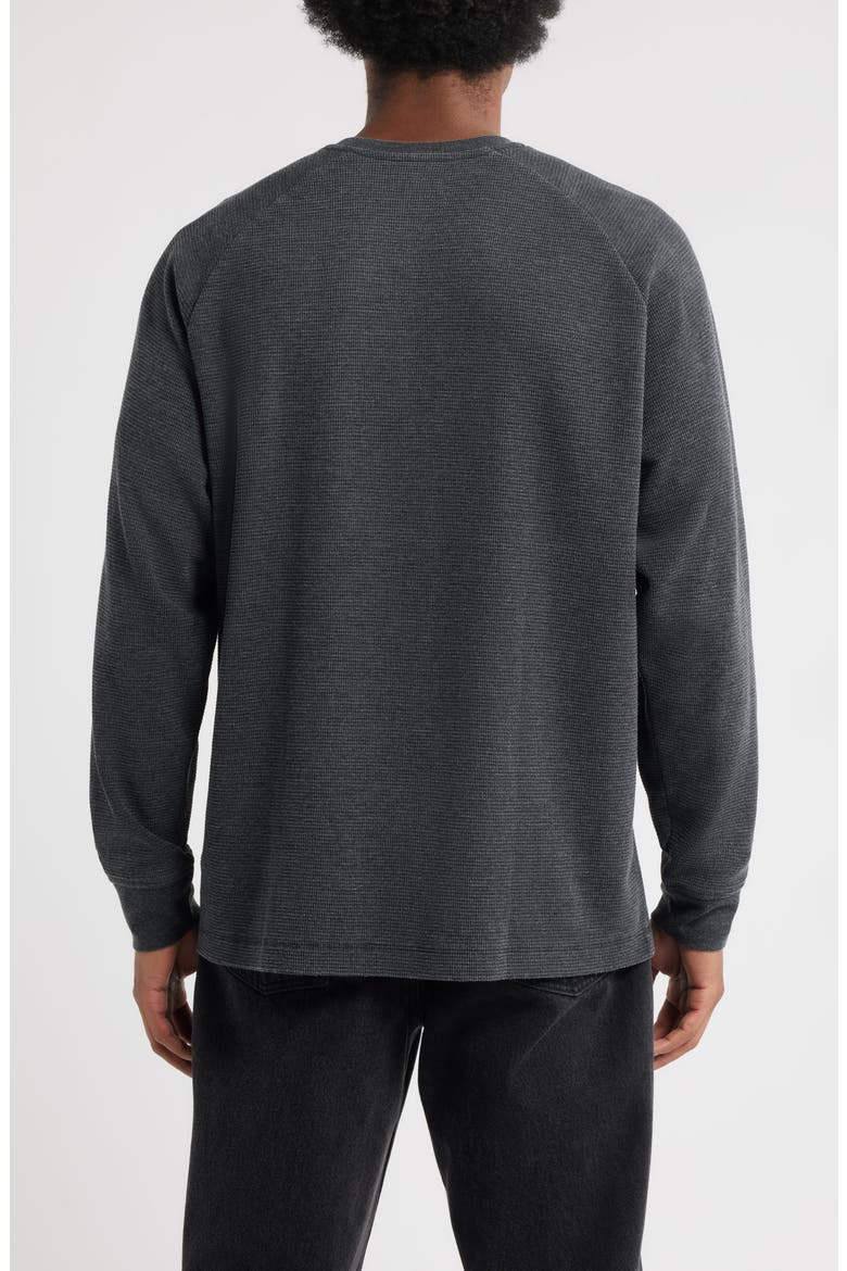 Thermal Long Sleeve Raglan T-Shirt, Alternate, color, BLACK WASHED