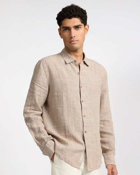 Linen Long Sleeve Shirt