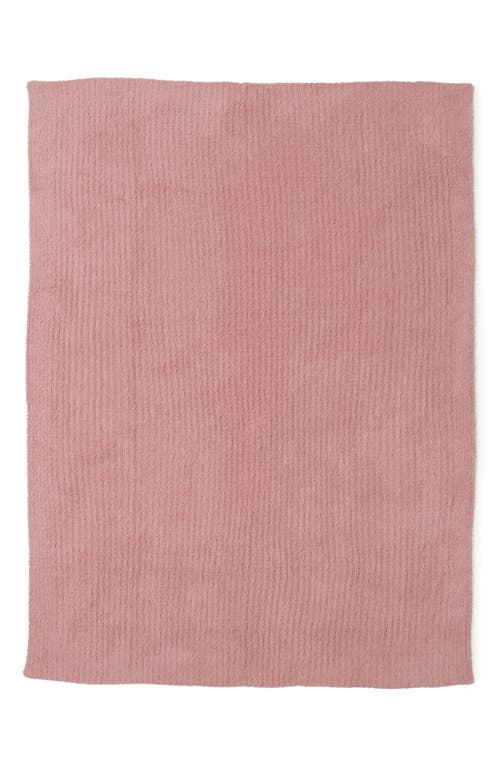 Barefoot Dreams Cozychic Throw In Pink