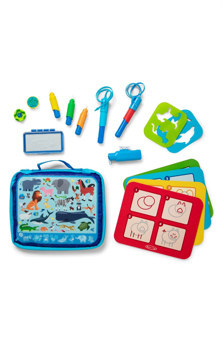 Melissa & Doug Water WOW! Take-Along Multi-Activity Drawing Set, Alternate, color,