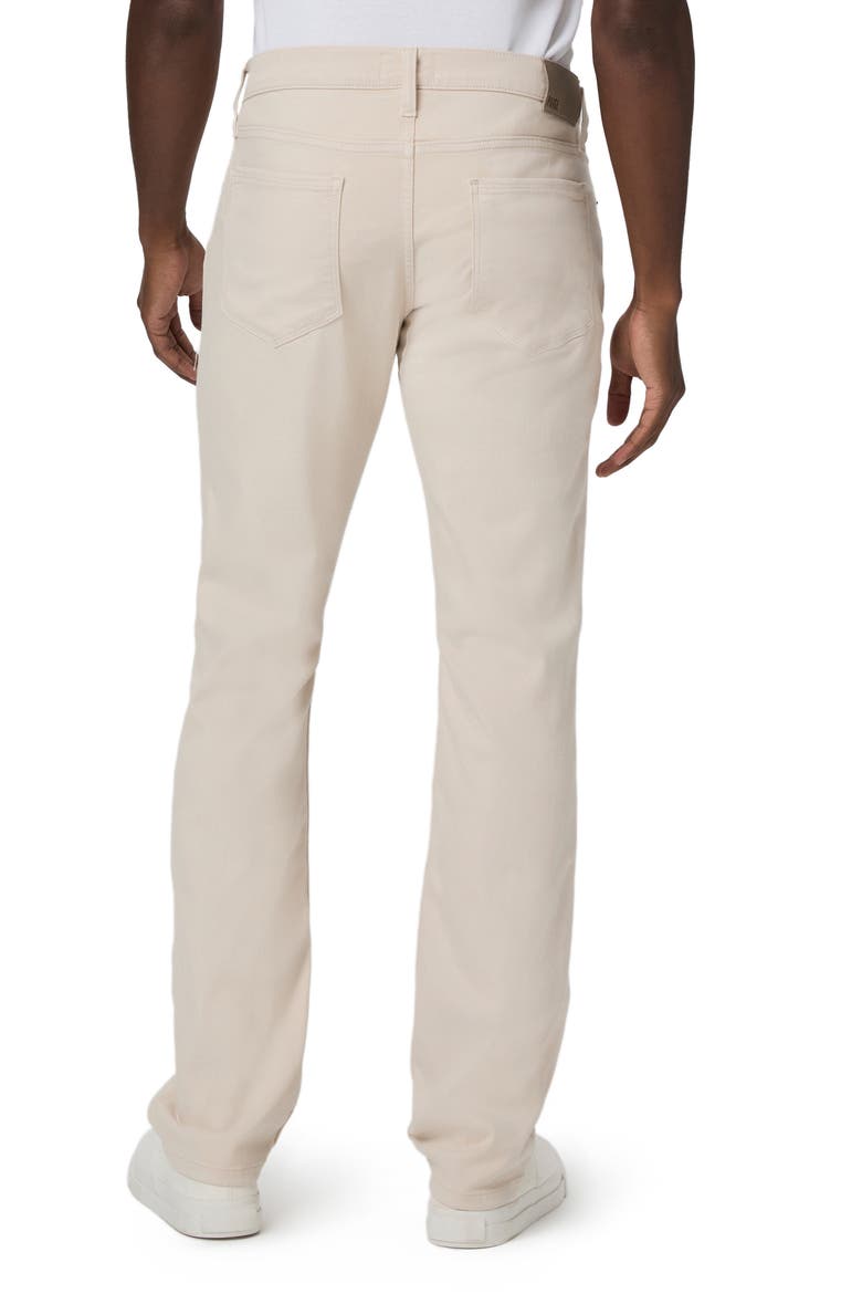 Transcend Normandie Straight Stretch Jeans, Alternate, color, SEA SHELL