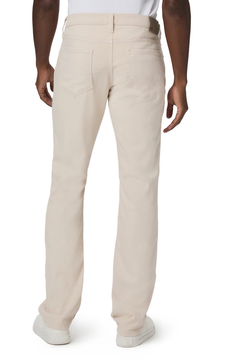 PAIGE Transcend Normandie Straight Stretch Jeans, Alternate, color, Sea Shell