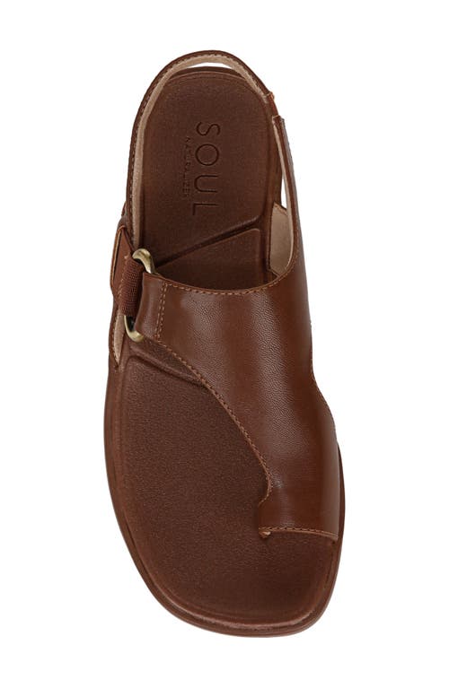 Soul Naturalizer Freya Sandal In Brown Faux Leather
