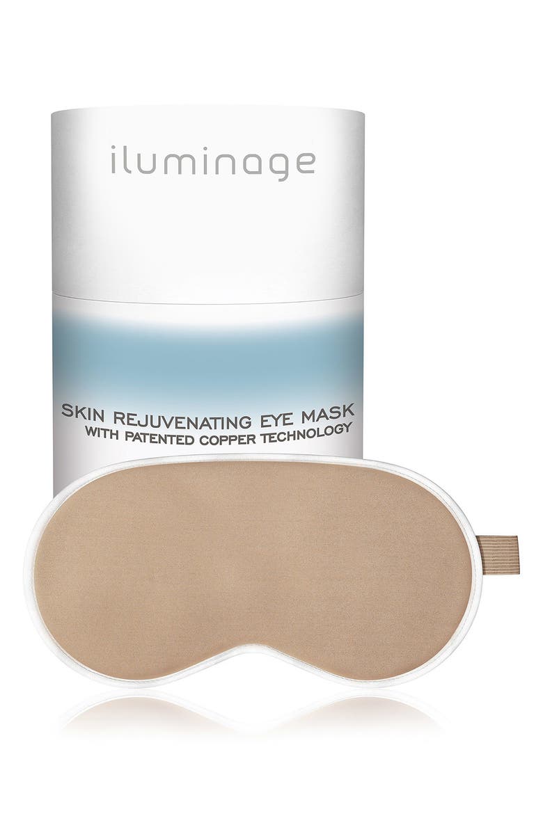 iluminage Skin Rejuvenating Eye Mask with Anti-Aging Copper Technology - Gold Color, Alternate, color, 