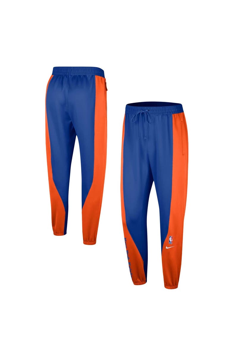 Nike Men's Nike Blue New York Knicks 2023/24 Authentic Showtime Pants, Alternate, color, 