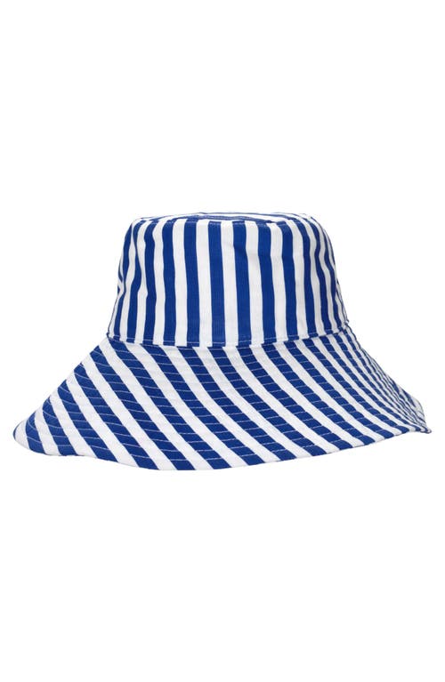 Polo Ralph Lauren Stripe Sunhat In Blue