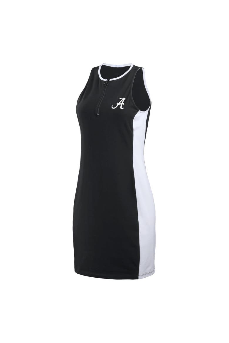 Women's WEAR by Erin Andrews Black Alabama Crimson Tide Bodyframing Tank Dress, Alternate, color, Black