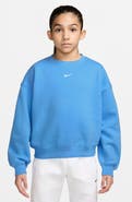 Nike Kids' Nike Sportswear Studio Fleece Sweatshirt