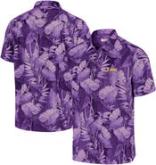 Tommy Bahama Men's Tommy Bahama Purple LSU Tigers Coast Nuevo Fronds Button-Up Shirt