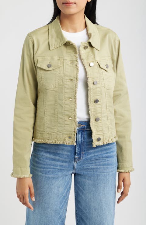 Frayed Denim Jacket