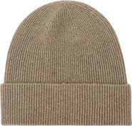 GOBI Mongolian Cashmere Cashmere Rib Knit Beanie