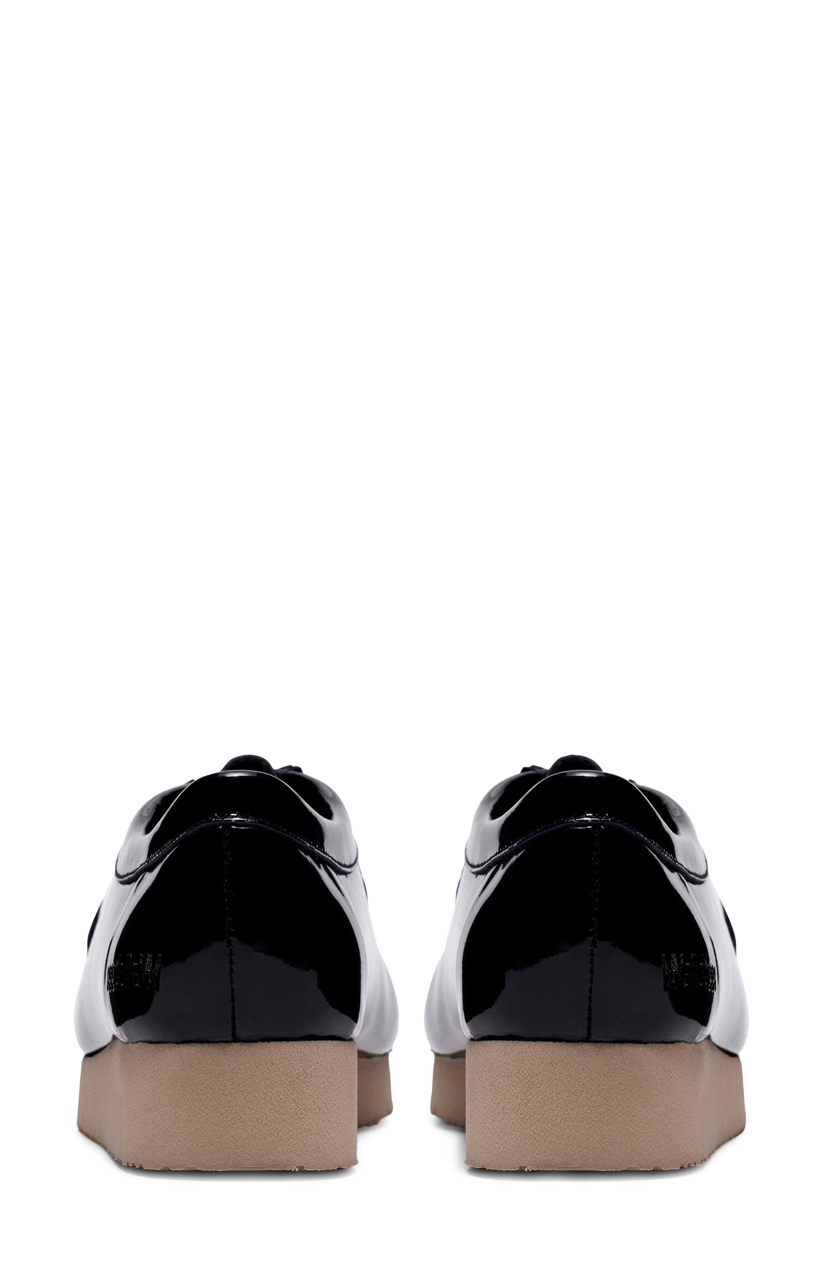 Wallabee Chukka Shoe, Alternate, color, NAVY PATENT