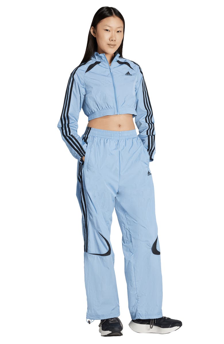 adidas Teamgeist Recycled Polyester Track Pants, Alternate, color, Ash Blue