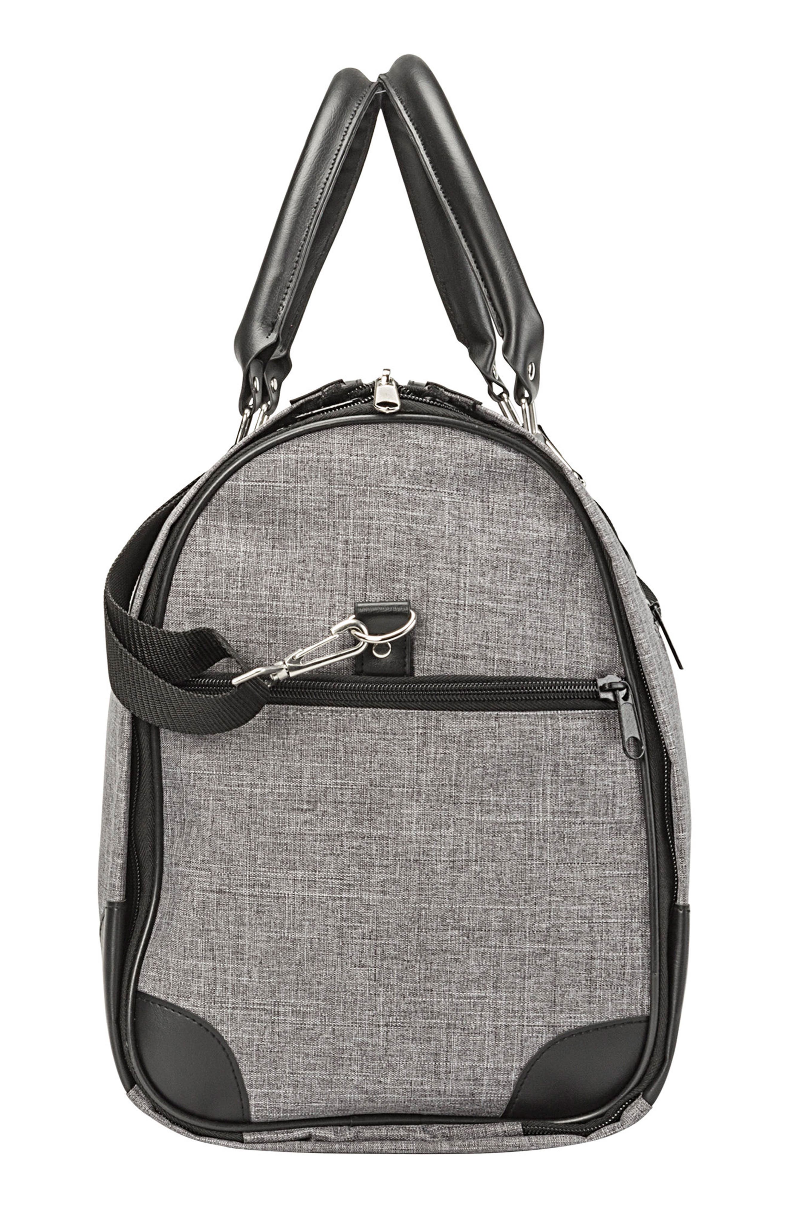 Cathy's Concepts Cathys Concepts Monogram Duffle/Garment Bag, Alternate, color, 