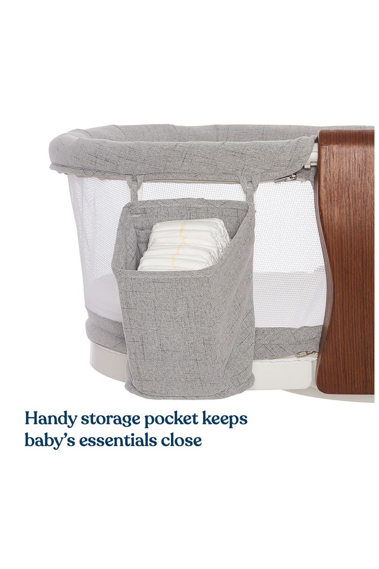 Halo® Bassinest™ LUXE Series Bedside Swivel Sleeper, Alternate, color, DOVE GRAY TWEED
