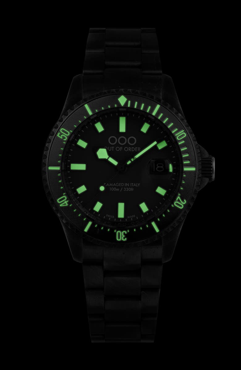 OUT OF ORDER Casanova Bracelet Watch, 44mm, Alternate, color, Blue