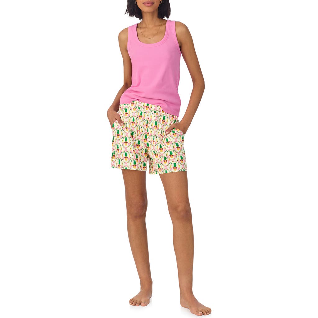 BEDHEAD PAJAMAS BEDHEAD PAJAMAS STRETCH ORGANIC COTTON SHORT PAJAMAS